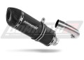 výfuk tlumič výfuku DOMINATOR HP1 černý pasuje na motocykl Bajaj Dominar 400 2016   2018