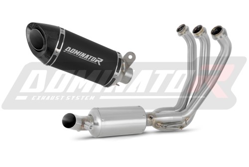 kompletní výfukový systém s tlumičem DOMINATOR Full System HP8 černý pasuje na motocykl Yamaha XSR 900 / GP 2024