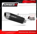 exhaust muffler DOMINATOR S6 BLACK fits to BMW K1300R 2007  2015 3