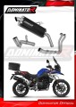 BMW F800GS 2024 VÝFUK Sběrač Svody Kompletní systém Tlumič Sportovní výfuk Koncovka výfuku P7 BLACK Dominator Exhaust System