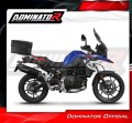 BMW F850GS Adventure 2016 - 2023 VÝFUK Tlumič Sportovní tlumič výfuku HP7 BLACK Dominator Výfukový systém 2