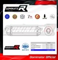 Aprilia Tuono 1000 R 2006 - 2010 EXHAUST Muffler Auspuff Sportauspuff Silencer Echappement Silencieux Scarico Scarichi Escape Wydech Tłumik HP1 BLACK Dominator Exhaust System 1