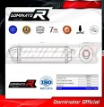 výfuk tlumič výfuku DOMINATOR HP1 černý pasuje na motocykl Aprilia Tuono V4 R APRC 2011   2014 3