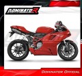 výfuk tlumič výfuku DOMINATOR titanový HP8 pasuje na motocykl Ducati 848 2008   2013 4