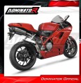 Ducati 1098 2007 - 2009 VÝFUK Suzuki tlumič sportovní výfuk tlumič HP8 titanový Dominator x3