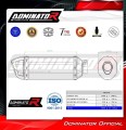 Ducati MONSTER 696 2008 - 2014 VÝFUK Tlumič Výfuk Sportovní výfuk Tlumič HP1 BLACK Dominator Exhaust System 2