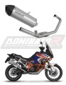kompletní výfukový systém s tlumičem DOMINATOR Full System titanový HP7 pasuje na motocykl KTM 1290 Super Adventure 2021   2024