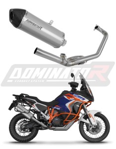 KTM 1290 Super Adventure 2021 - 2024 Kompletní systém Svod výfuk Titanový tlumič HP7 + dB killer medium