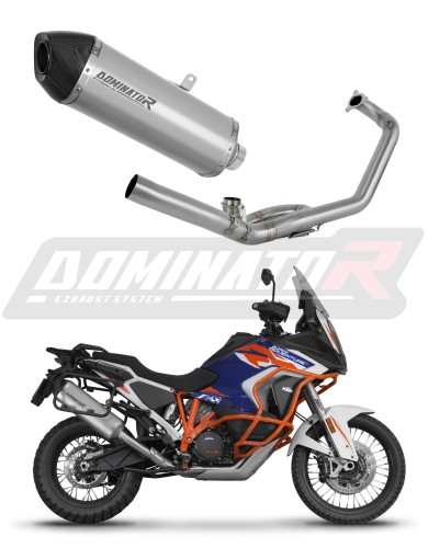 kompletní výfukový systém s tlumičem DOMINATOR Full System titanový HP7 pasuje na motocykl KTM 1290 Super Adventure 2021   2024