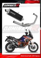 KTM 1290 Super Adventure 2021 -2022 Kompletní výfukový systém Tlumič Výfuk Sportovní výfuk Tlumič Výfuk Sběrač Svody Výfuk Tlumič P7 BLACK DOMINATOR