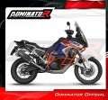 KTM 1290 Super Adventure 2021 -2022 Kompletní výfukový systém Tlumič Výfuk Sportovní výfuk Tlumič Výfuk Sběrač Svody Výfuk Tlumič P7 BLACK DOMINATOR 2