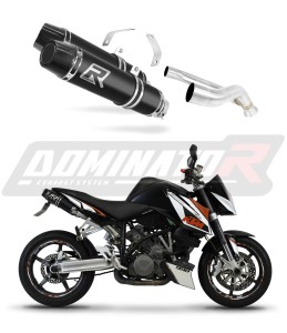 KTM 990 SUPER Duke 2005 - 2013 výfuk Tlumič HP3 BLACK + dB killer medium