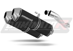 Yamaha BT 1100 BULLDOG 2001 - 2007 výfuk tlumič OVR BLACK + dB killer