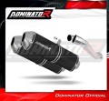 exhaust muffler DOMINATOR OVR BLACK fits the motorcycle Yamaha BT 1100 BULLDOG 2001   2007 2