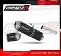 výfuk tlumič výfuku DOMINATOR homologovaný OVR černý pasuje na motocykl Yamaha FZS FAZER 1000 2001   2005 2