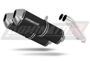 Yamaha XJ 900 Diversion 1994 - 2003 výfuk tlumič OVR BLACK + dB killer