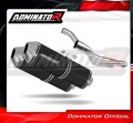 výfuk tlumič výfuku DOMINATOR OVR černý pasuje na motocykl Yamaha TDM 850 1991   1995 2