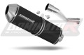 výfuk tlumič výfuku DOMINATOR OVR černý pasuje na motocykl Yamaha TDM 850 Right Side 1996   2001