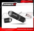 výfuk tlumič výfuku DOMINATOR homologovaný OVR černý pasuje na motocykl Yamaha FZ8 FAZER 2010   2016 2