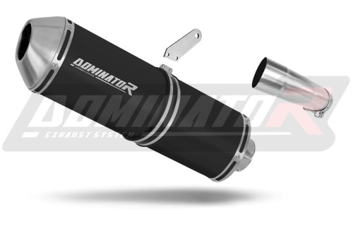 výfuk tlumič výfuku DOMINATOR OVR černý pasuje na motocykl Yamaha FZ8 FAZER 2010   2016 2