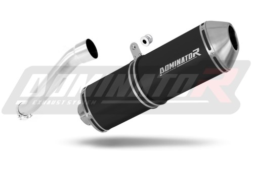 výfuk tlumič výfuku DOMINATOR OVR černý pasuje na motocykl Yamaha XT 660 Z TENERE 2008   2016