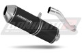 exhaust muffler DOMINATOR OVR BLACK fits to Yamaha XT 600 1990  2004