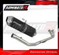 kompletní výfukový systém s tlumičem DOMINATOR Full System OVR černý pasuje na motocykl Yamaha XP 530 T MAX 2012   2016 2