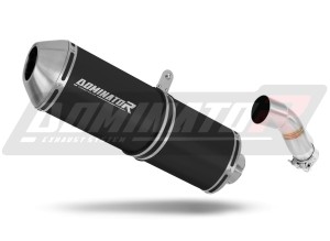 Yamaha YBR 250 výfuk tlumič OVR BLACK + dB killer