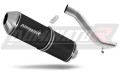 wydech tłumik DOMINATOR OVR CZARNY pasujący do motocykla Triumph TIGER EXPLORER 1200 XC / XR 2016 - 2017