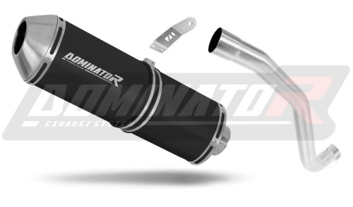 výfuk tlumič výfuku DOMINATOR OVR černý pasuje na motocykl Triumph TIGER SPORT 1050 2013   2015