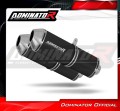 výfuk tlumič výfuku DOMINATOR OVR černý pasuje na motocykl Triumph SPEED TRIPLE 1050 2005   2010 3