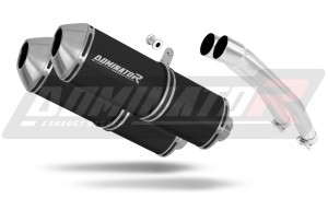 Suzuki GSXR 1300 Hayabusa 2008 - 2019 výfuk tlumič OVR BLACK + dB killer