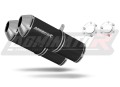 výfuk tlumič výfuku DOMINATOR OVR černý pasuje na motocykl Suzuki GSXR 1300 Hayabusa 1999   2007
