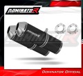 výfuk tlumič výfuku DOMINATOR OVR černý pasuje na motocykl Suzuki TL 1000 S 1997   2000 2