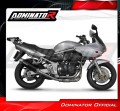 exhaust muffler DOMINATOR S6 BLACK fits the motorcycle Suzuki GSF BANDIT 1200 2001   2005 3