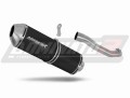 výfuk tlumič výfuku DOMINATOR OVR černý pasuje na motocykl Suzuki DR 800 S / BIG RIGHT SIDE