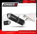 výfuk tlumič výfuku DOMINATOR homologovaný OVR černý pasuje na motocykl Suzuki GSXF 750 1998   2006 2