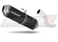 výfuk tlumič výfuku DOMINATOR OVR černý pasuje na motocykl Suzuki XF 650 Freewind 1997   2003