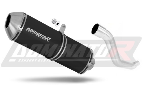wydech tłumik DOMINATOR OVR CZARNY pasujący do motocykla Suzuki XF 650 Freewind 1997 - 2003