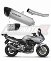 Suzuki GSF BANDIT 600 2000 - 2004 Homologovaný motocyklový tlumič výfuku sportovní tlumič výfuk HP6 Titan Dominator výfukový systém x