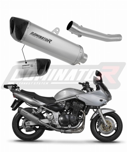 Suzuki GSF BANDIT 600 2000 - 2004 Homologovaný motocyklový tlumič výfuku sportovní tlumič výfuk HP6 Titan Dominator výfukový systém x
