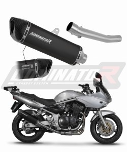 Suzuki GSF BANDIT 1200 2001 - 2005 Homologovaný výfuk tlumič HP6 BLACK