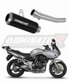 Suzuki GSF BANDIT 1200 2001 - 2005 motocyklový tlumič výfuku výfuk sportovní tlumič GP BLACK Dominator Exhaust System x