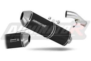 Suzuki GSXF 650 2007 - 2016 Homologovaný výfuk tlumič OVR BLACK
