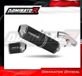 výfuk tlumič výfuku DOMINATOR homologovaný OVR černý pasuje na motocykl Suzuki GSF 650 BANDIT N / S 2007   2016 3