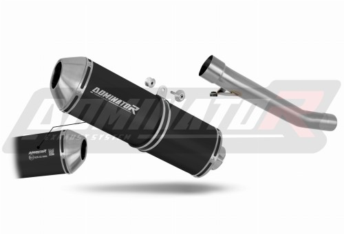 výfuk tlumič výfuku DOMINATOR homologovaný OVR černý pasuje na motocykl Suzuki GSXF 600 1998   2006