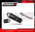 výfuk tlumič výfuku DOMINATOR homologovaný OVR černý pasuje na motocykl Suzuki GSXF 600 1998   2006 2