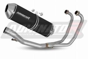 Suzuki GS 500E 1989 - 2009 Full system svody výfuk tlumič OVR BLACK + dB killer
