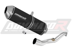 Suzuki BURGMAN 400 2007 - 2016 výfuk tlumič OVR BLACK + dB killer