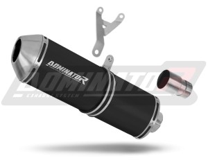 Piaggio MP3 500 výfuk tlumič OVR BLACK + dB killer